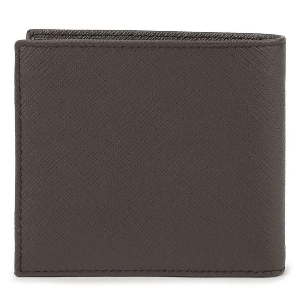 Saffiano Leather Bifold Wallet